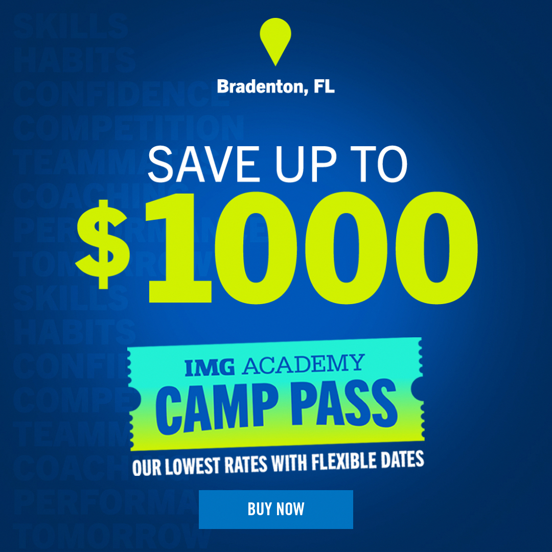 IMG Academy Facebook ad: Don't Miss Your Session