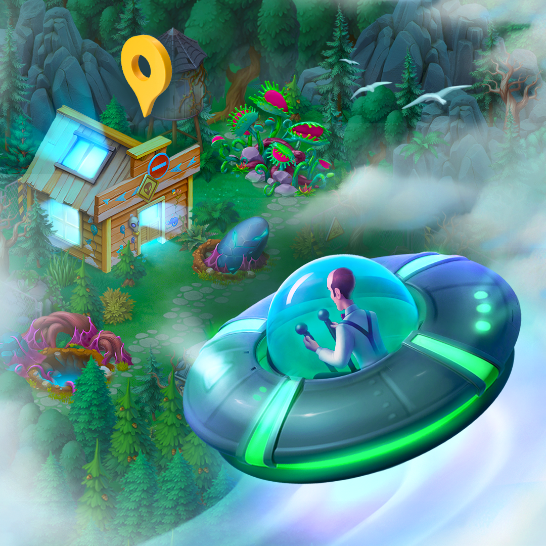 Gardenscapes - New Acres Community Facebook ad from Feb 12, 2026