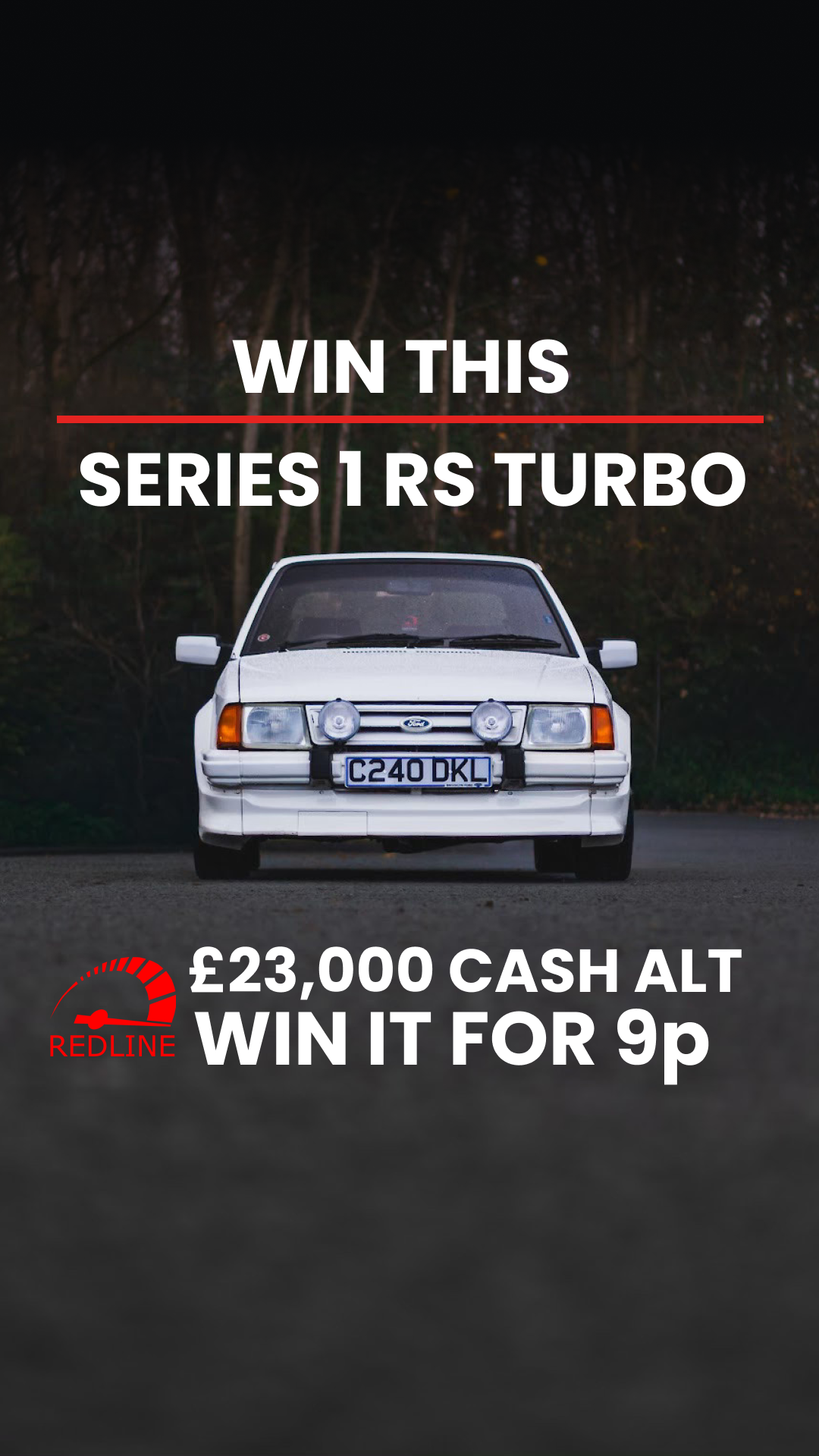 Redline Competitions Facebook ad