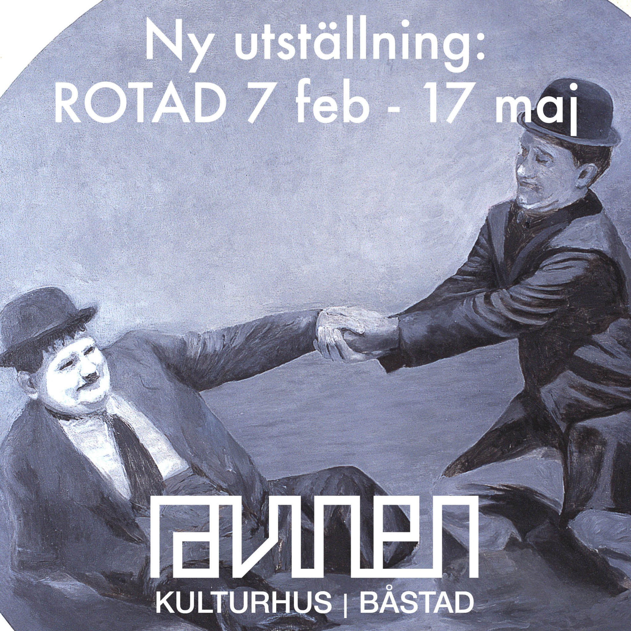 Ravinen Kulturhus Facebook ad: Aktuell utställning: ROTAD på RAVINEN Kulturhus, 20…
