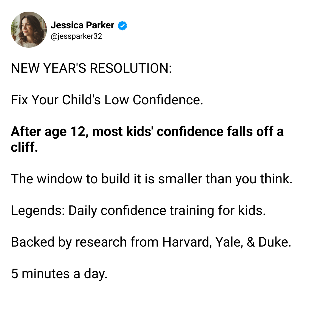 Build Legends Facebook ad