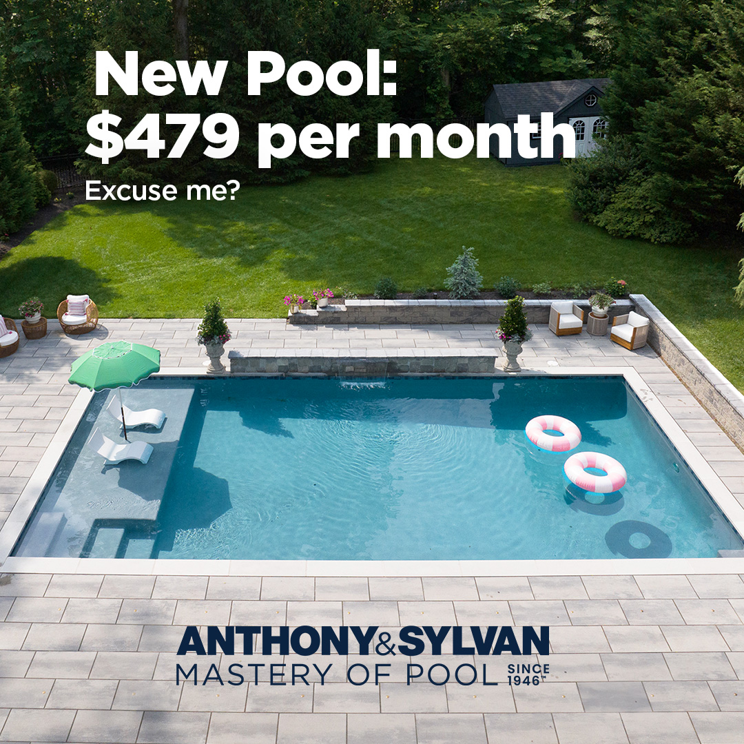 Anthony & Sylvan Pools Facebook ad