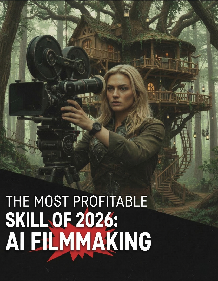 Steptwo.ai Facebook ad: Learn AI Filmmaking In Just 48 Hours