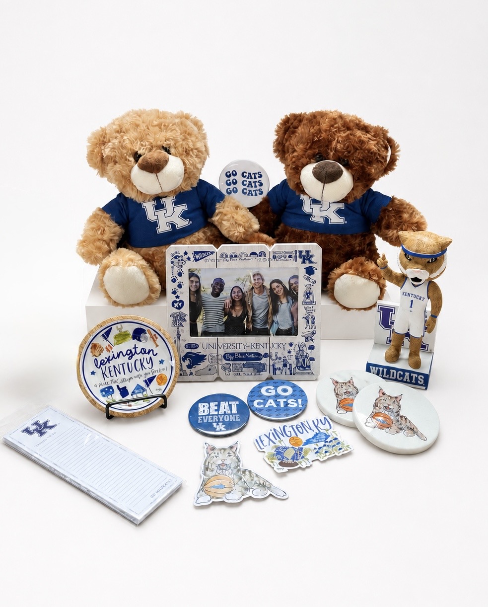 Alumni Hall Kentucky Facebook ad: Shop Kentucky Accessories!