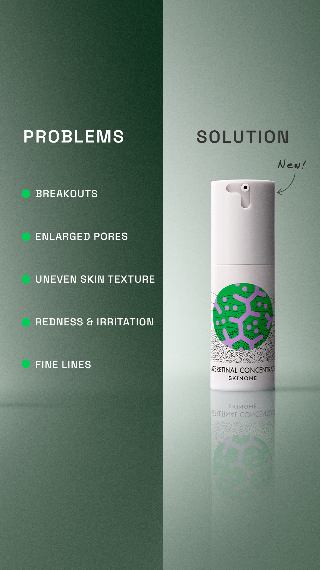 Skinome Facebook ad