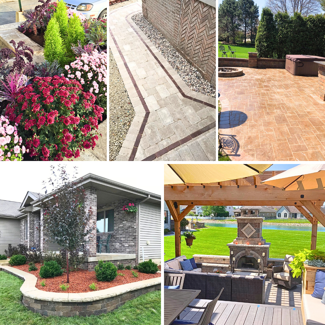 C & T Lawn and Landscape Facebook ad: Free Estimates on Outdoor Projects