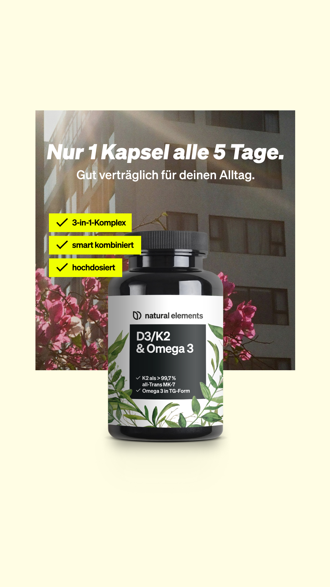 natural elements Facebook ad