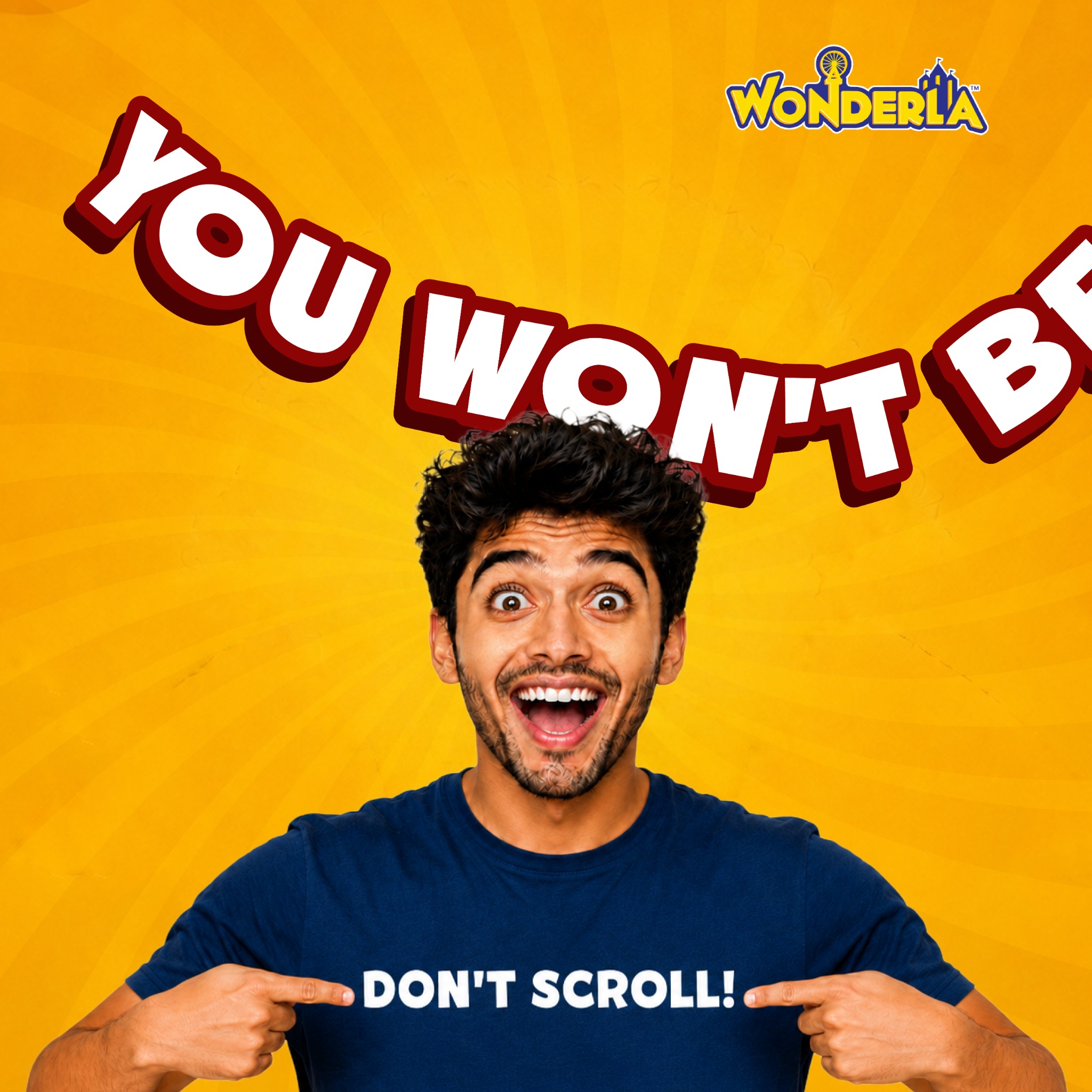 Wonderla Facebook ad