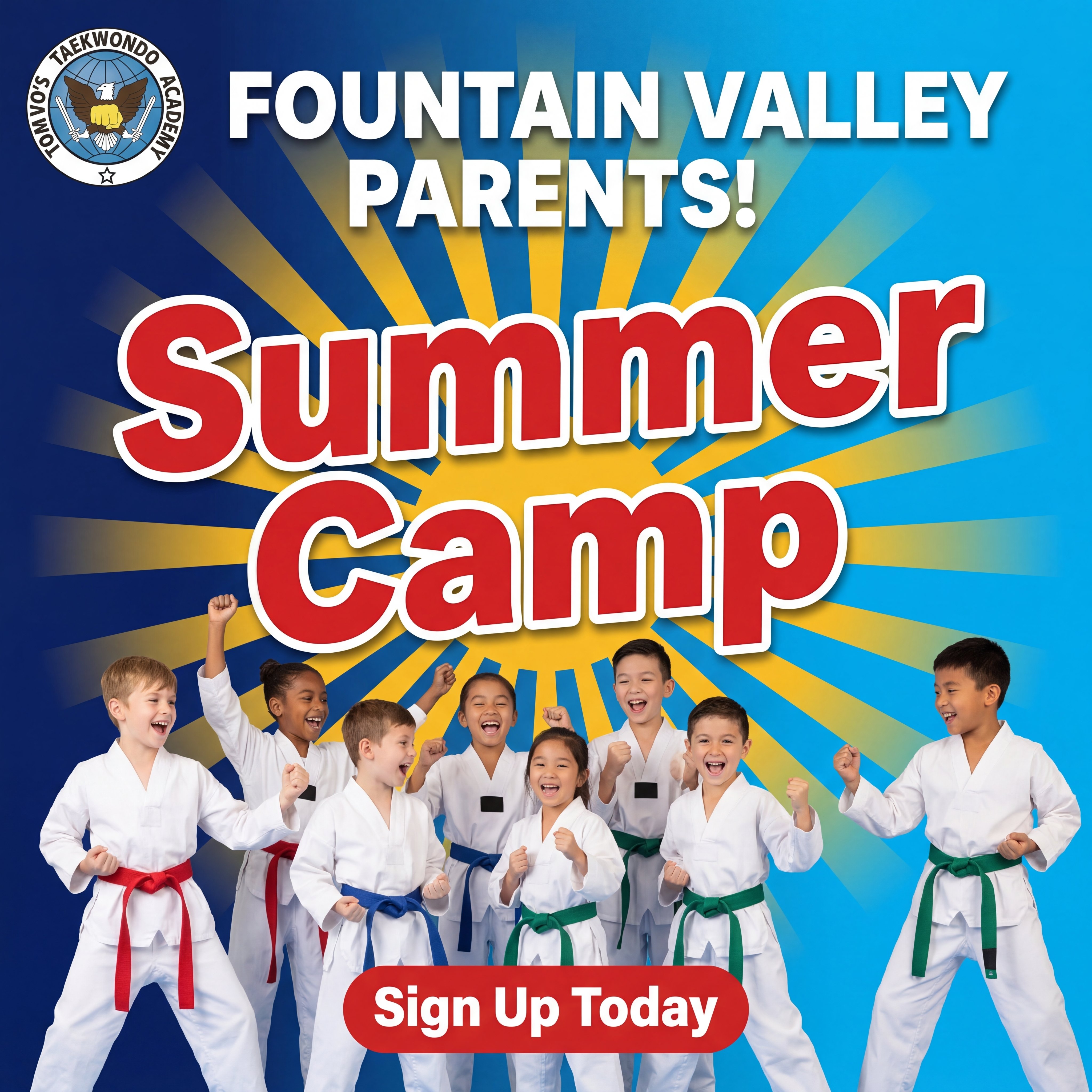 Fountain Valley Summer Camp & After School - Tom Vo's Youth Sports Facebook ad