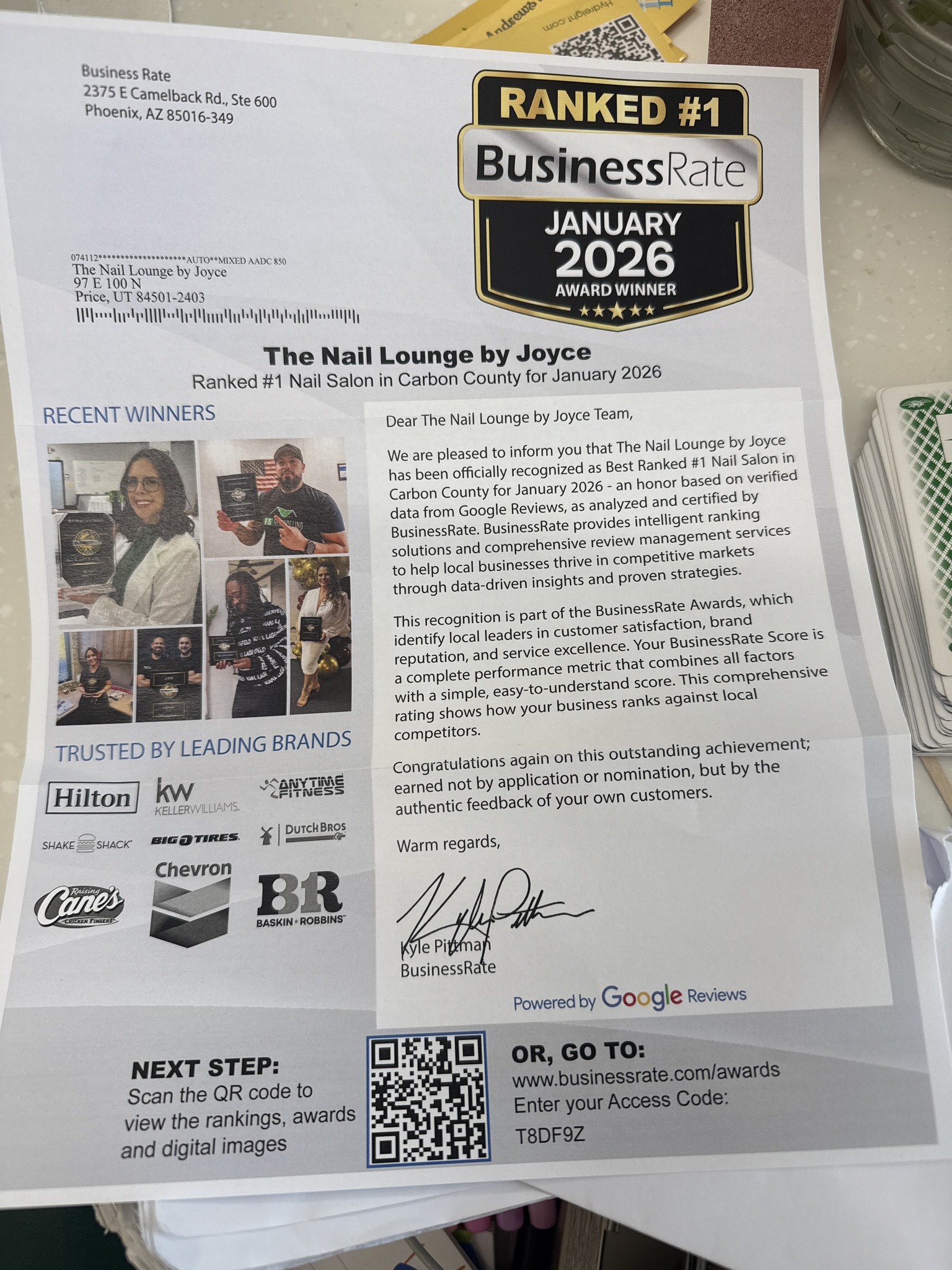 The Nail Lounge by Joyce Facebook ad: Ranked Nail Salon in Carbon County