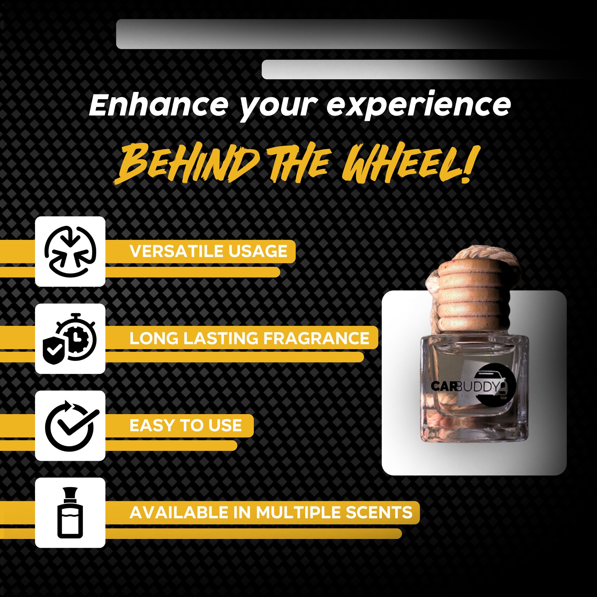 Car Buddy - Natural Refreshing Scents Facebook ad