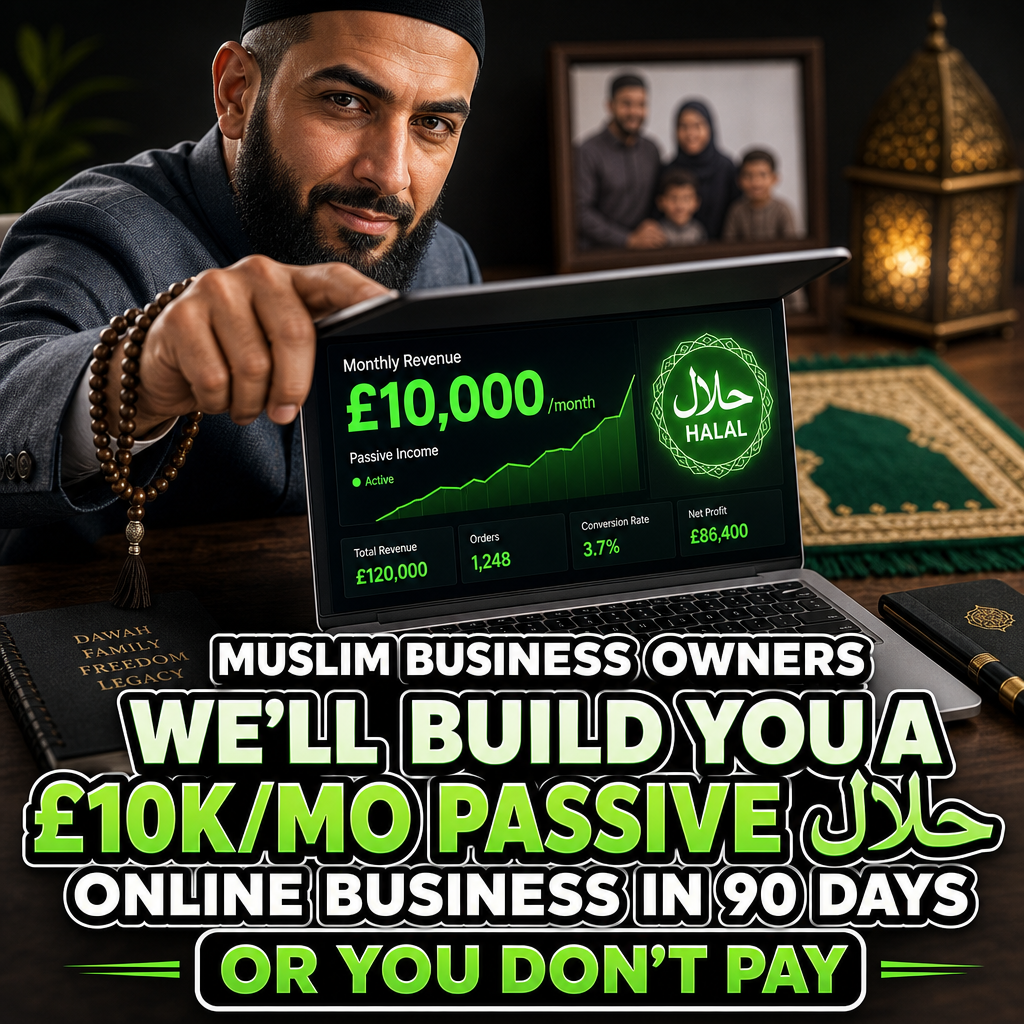 Shariah Advisory Facebook ad: How To Build a 6-Figure Halal Business