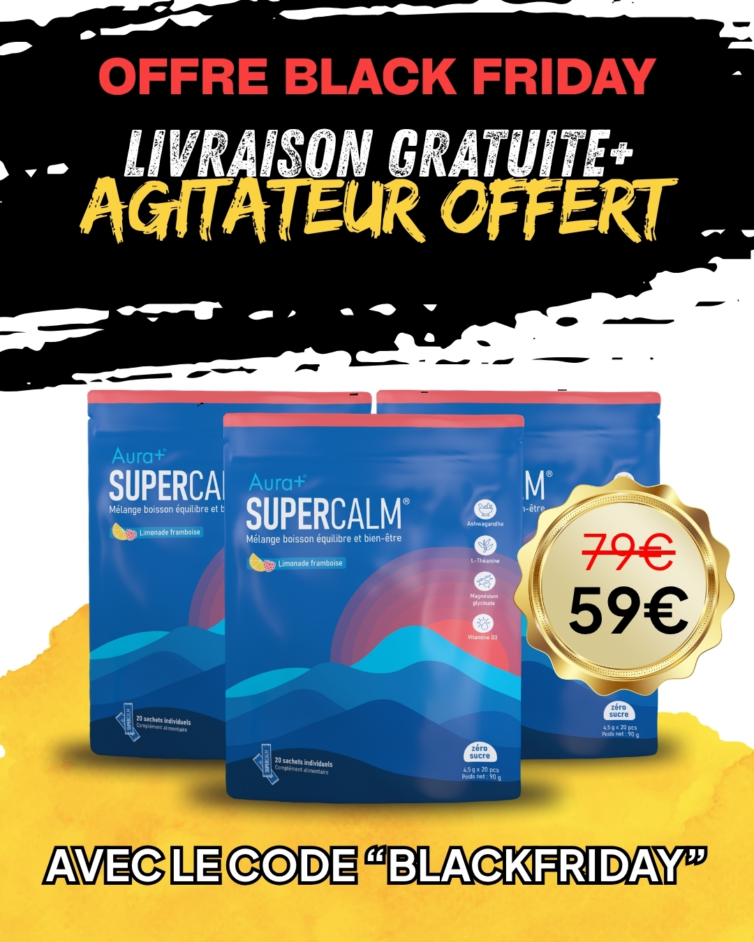 Aura+ Nutrition Facebook ad