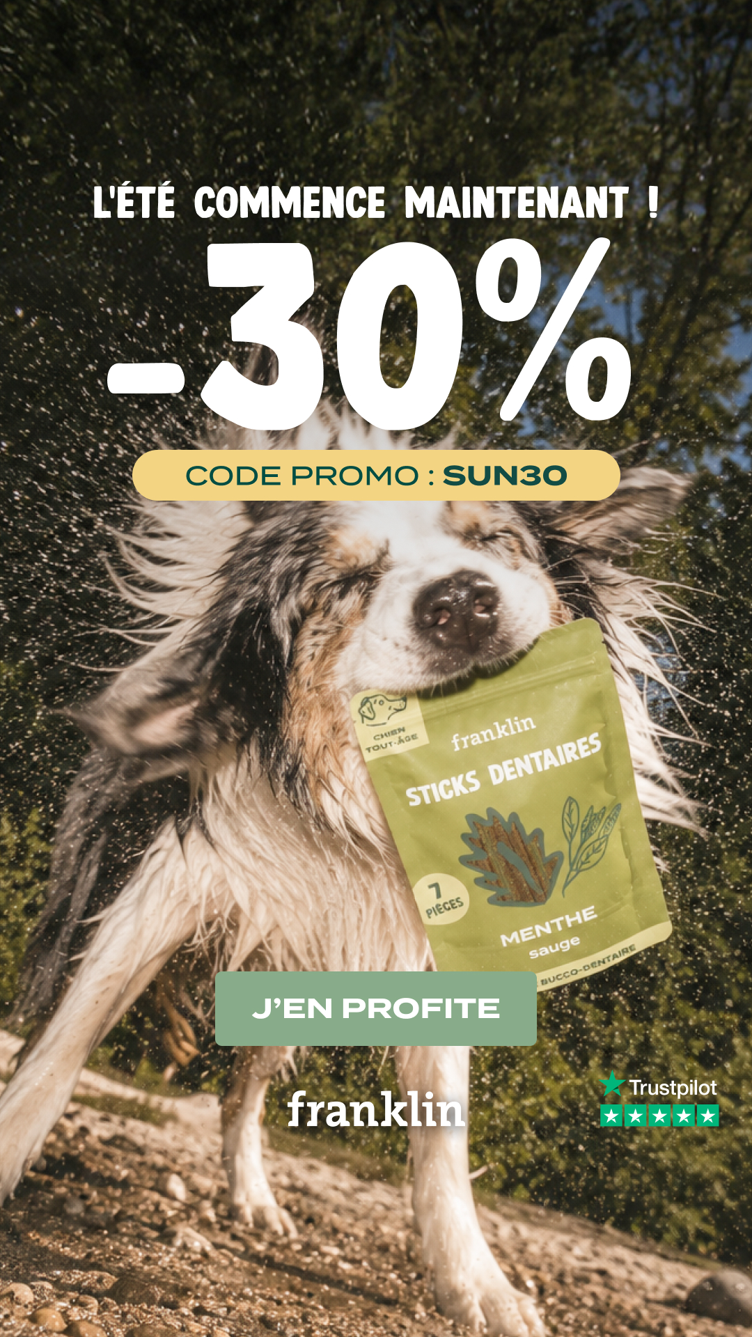 Franklin Pet Food Facebook ad