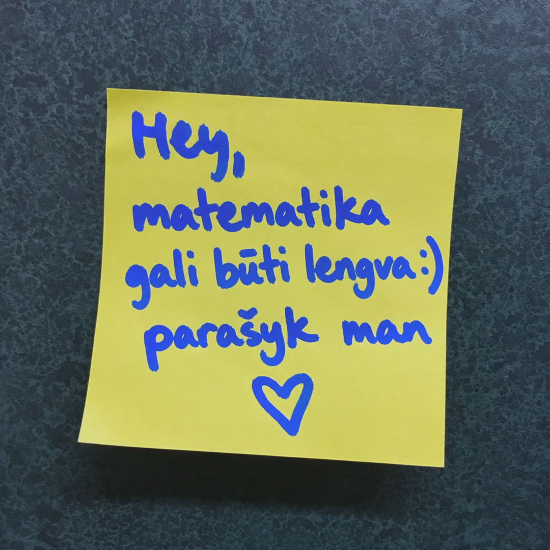 Matematikos korepetitorius Arnas Facebook ad: Išankstinė registracija