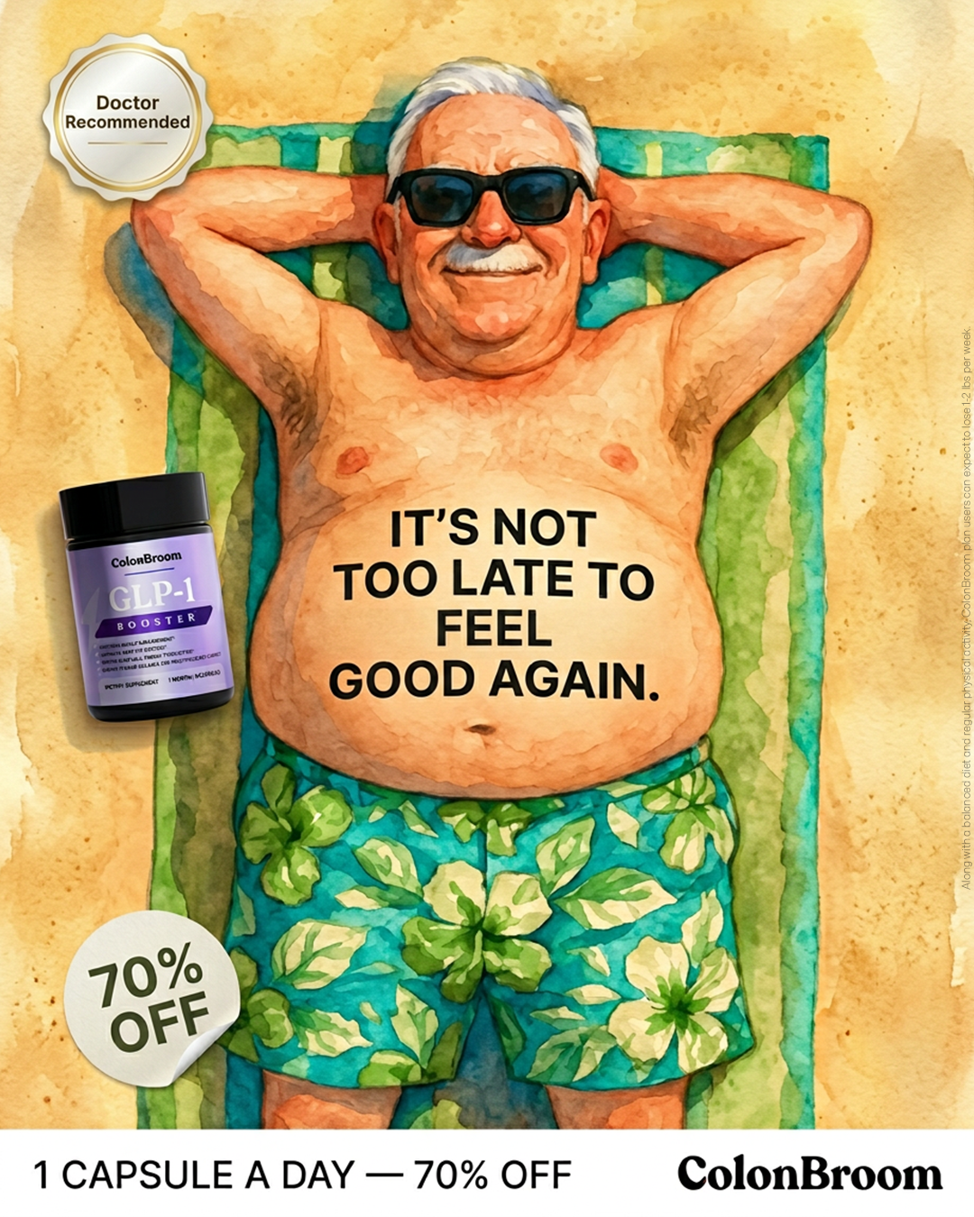 Dr. William Harrington Facebook ad: Skip the injection. 70% OFF