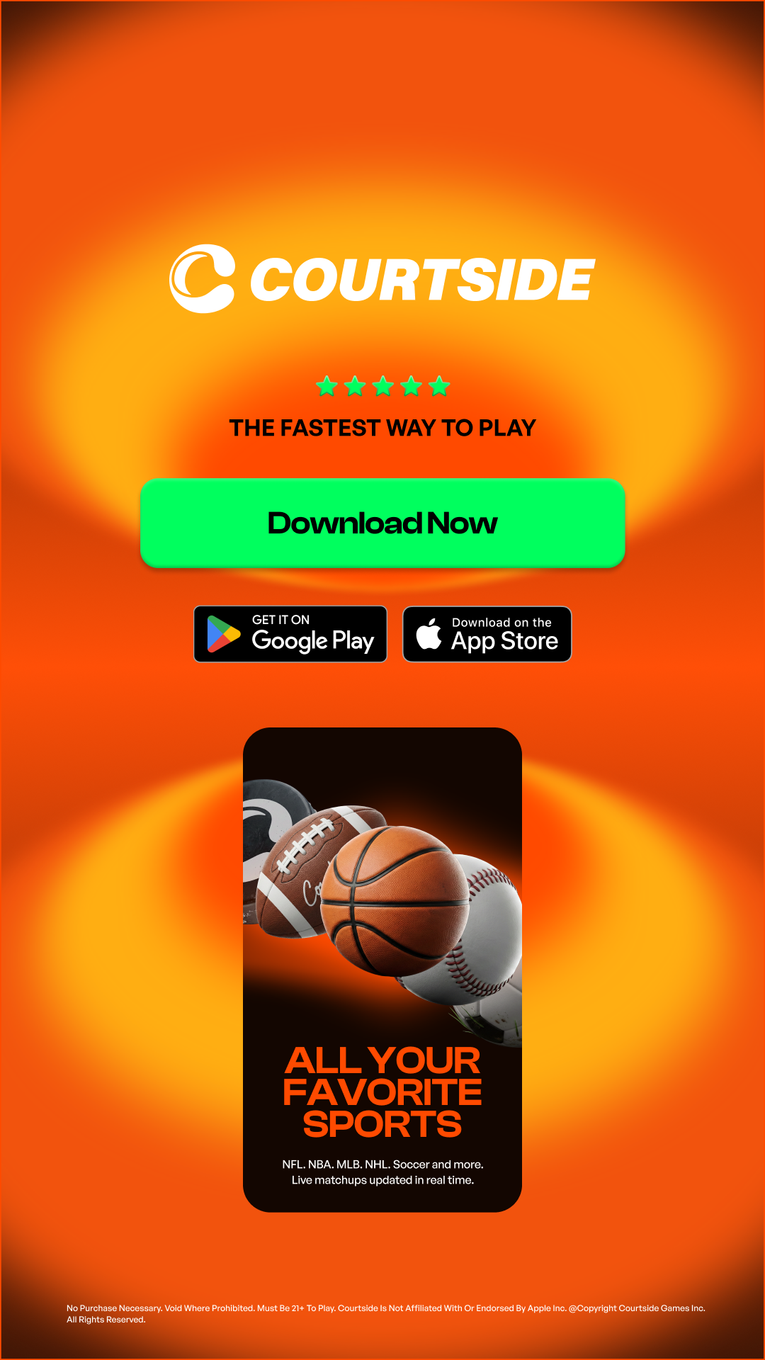 Courtside Facebook ad from Aug 9, 2026