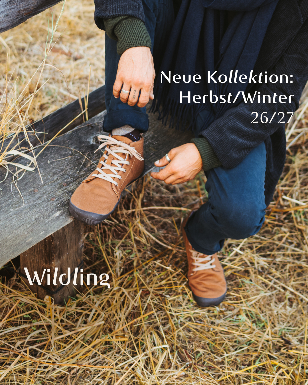Wildling Shoes Facebook ad: Senseasonal: Herbst/Winter 26