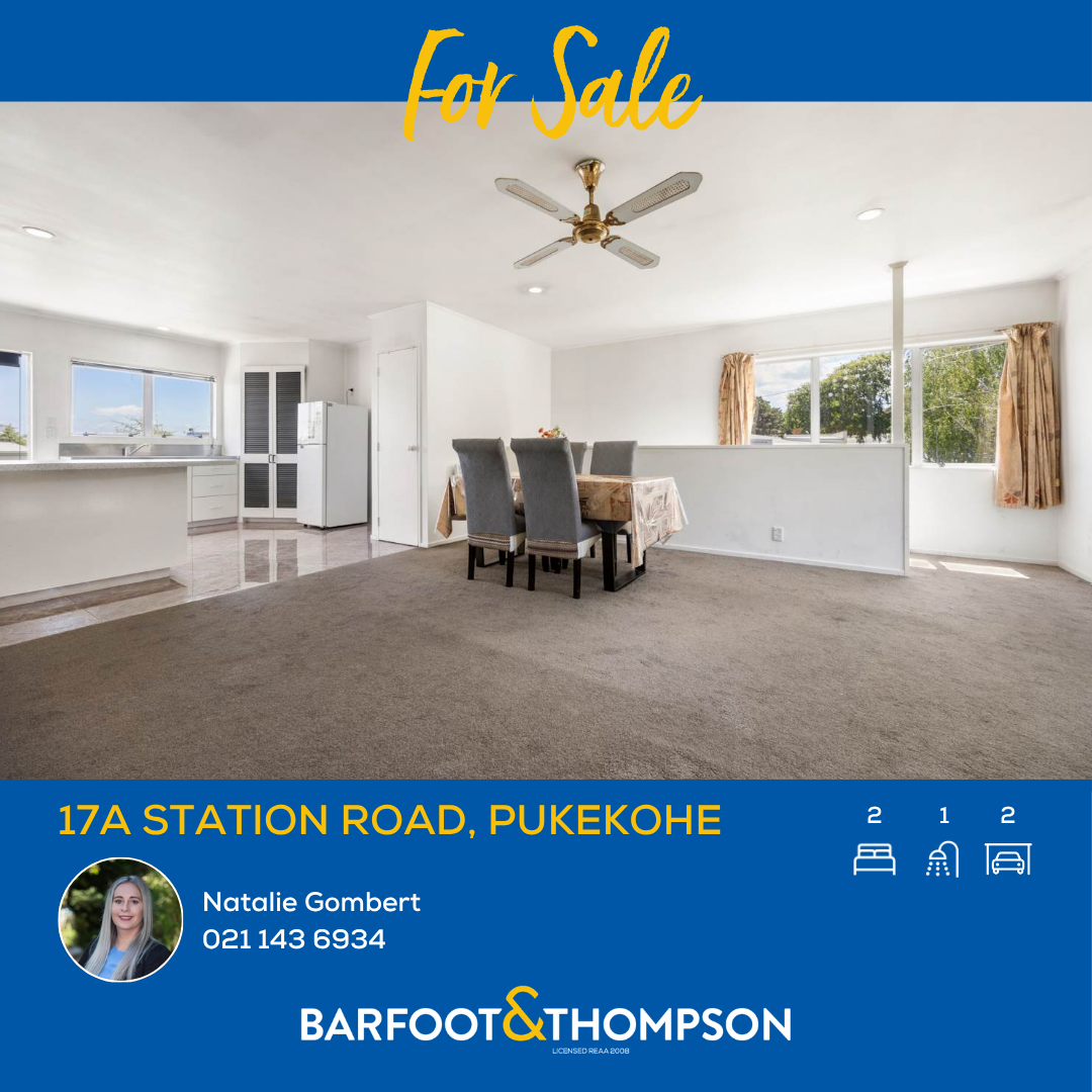 Barfoot & Thompson Waiuku Facebook ad from Aug 1, 2026