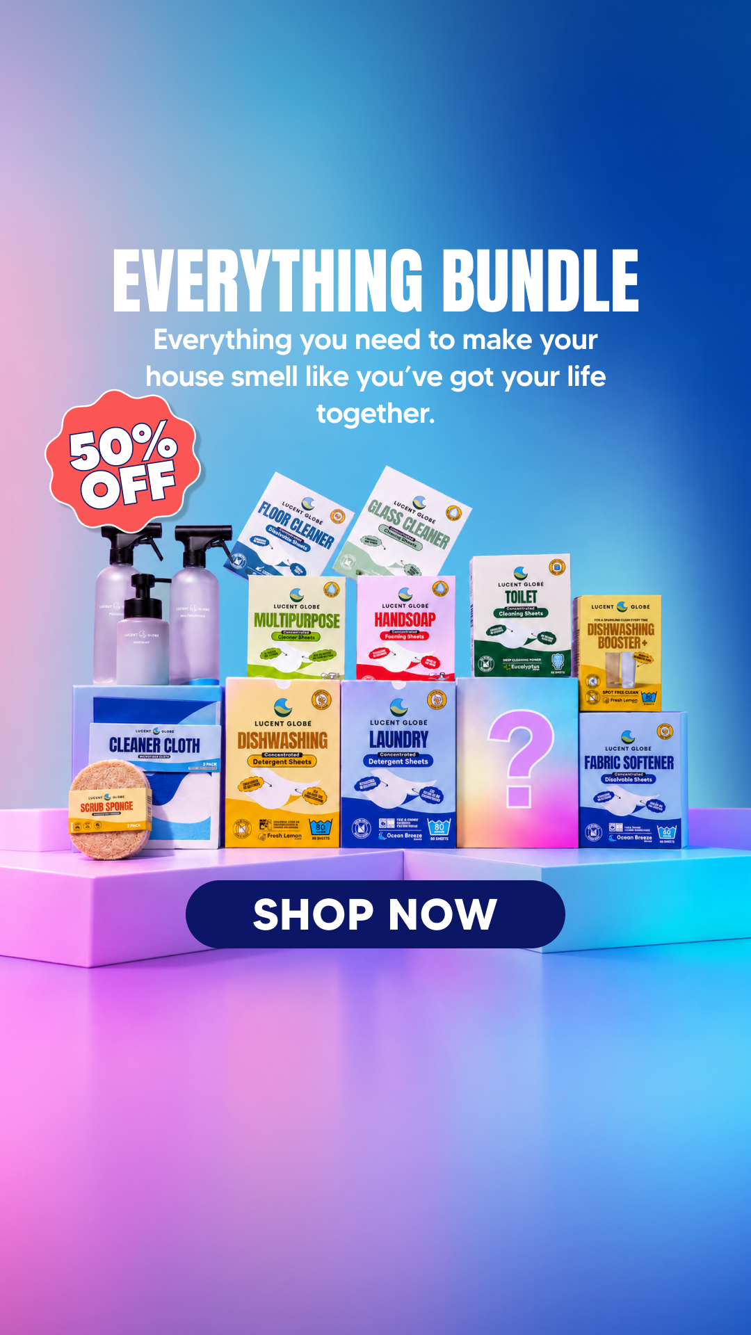 Lucent Globe Facebook ad