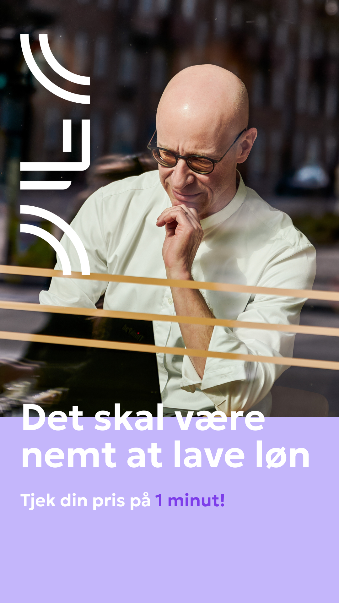 DataLøn Facebook ad from May 21, 2026