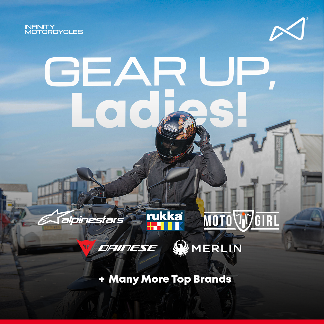 Infinity Motorcycles Facebook ad