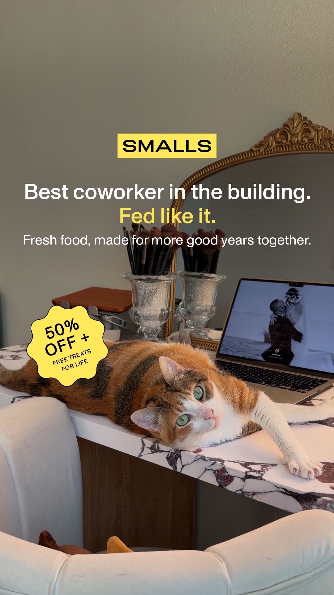 Smalls Facebook ad