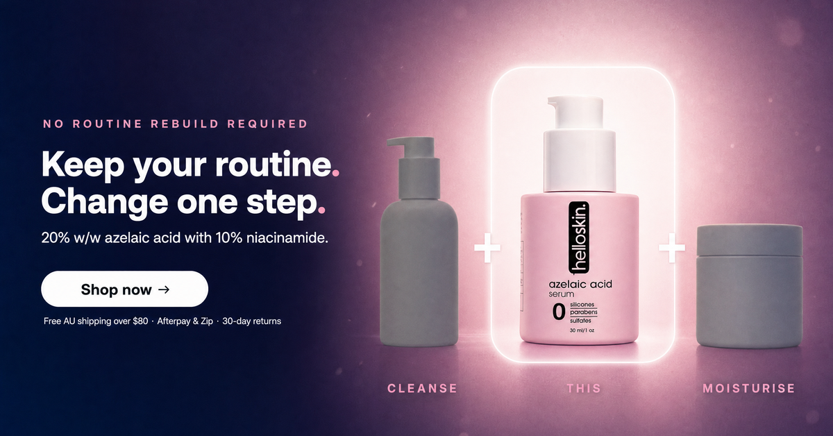 Helloskin Facebook ad