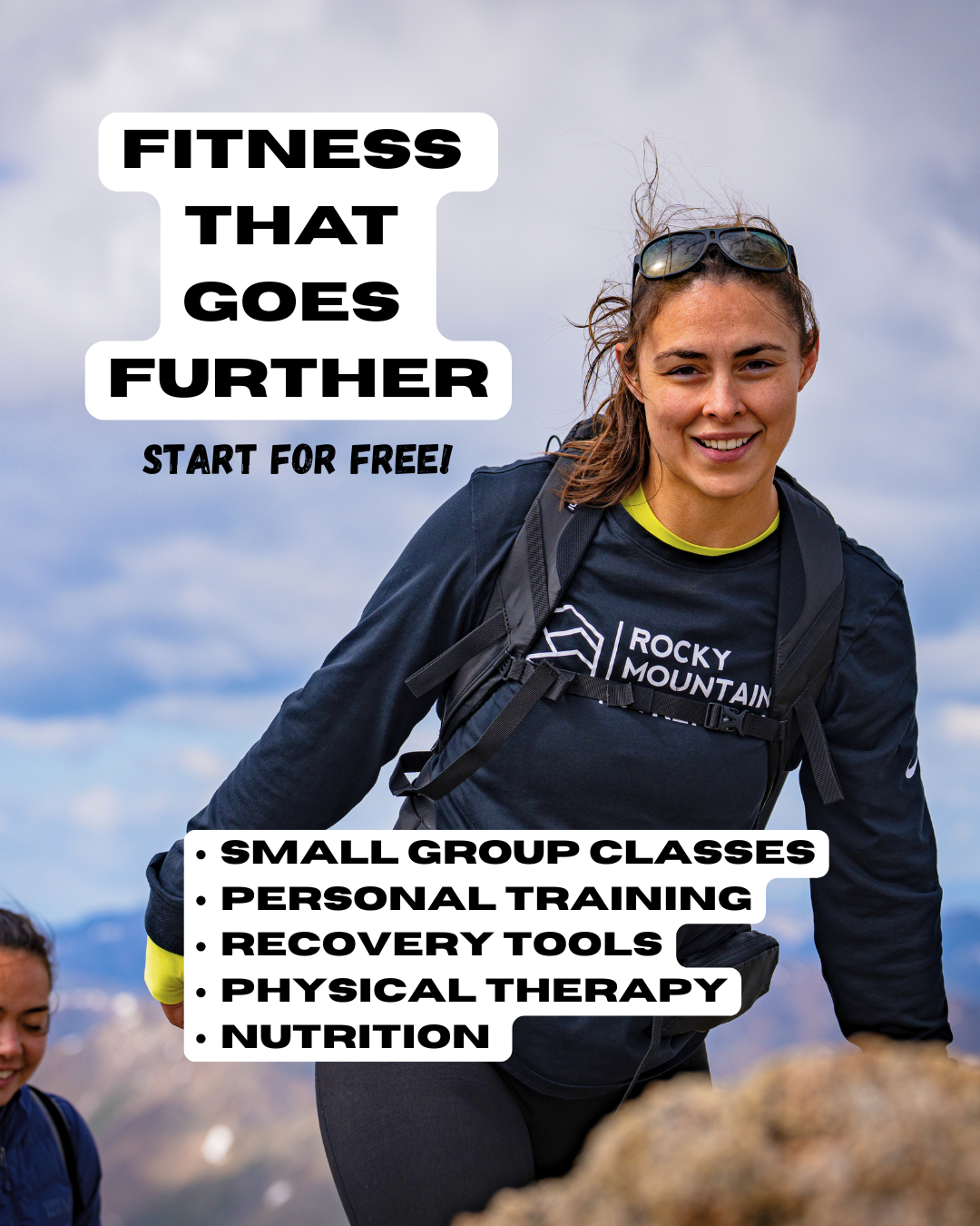Rocky Mountain Strength Facebook ad: Train Like You Live Outside