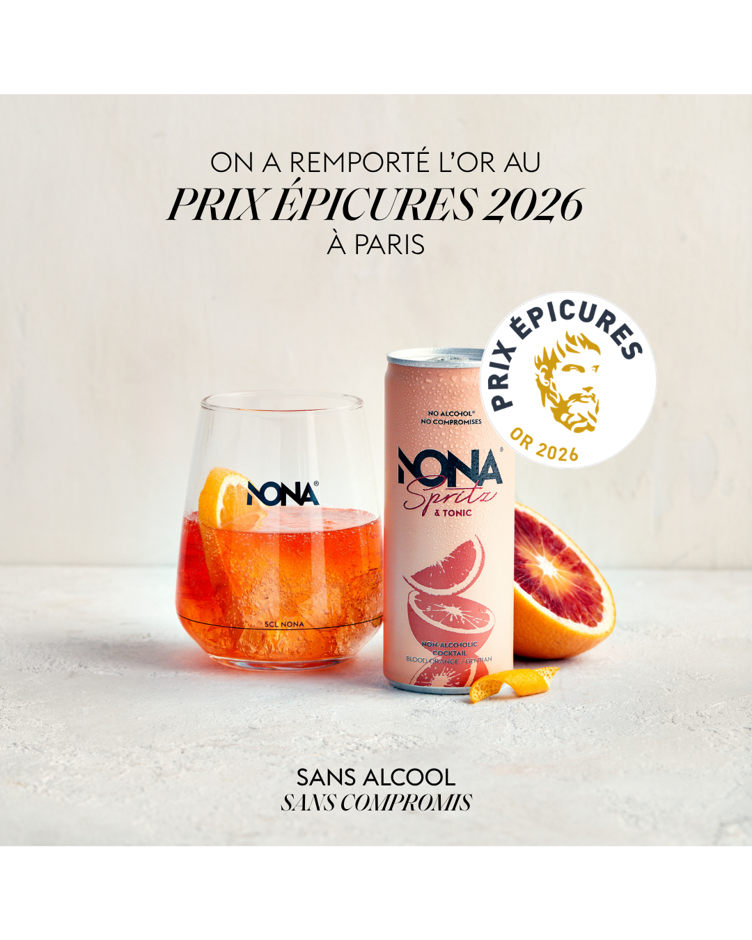 NONA Drinks Facebook ad