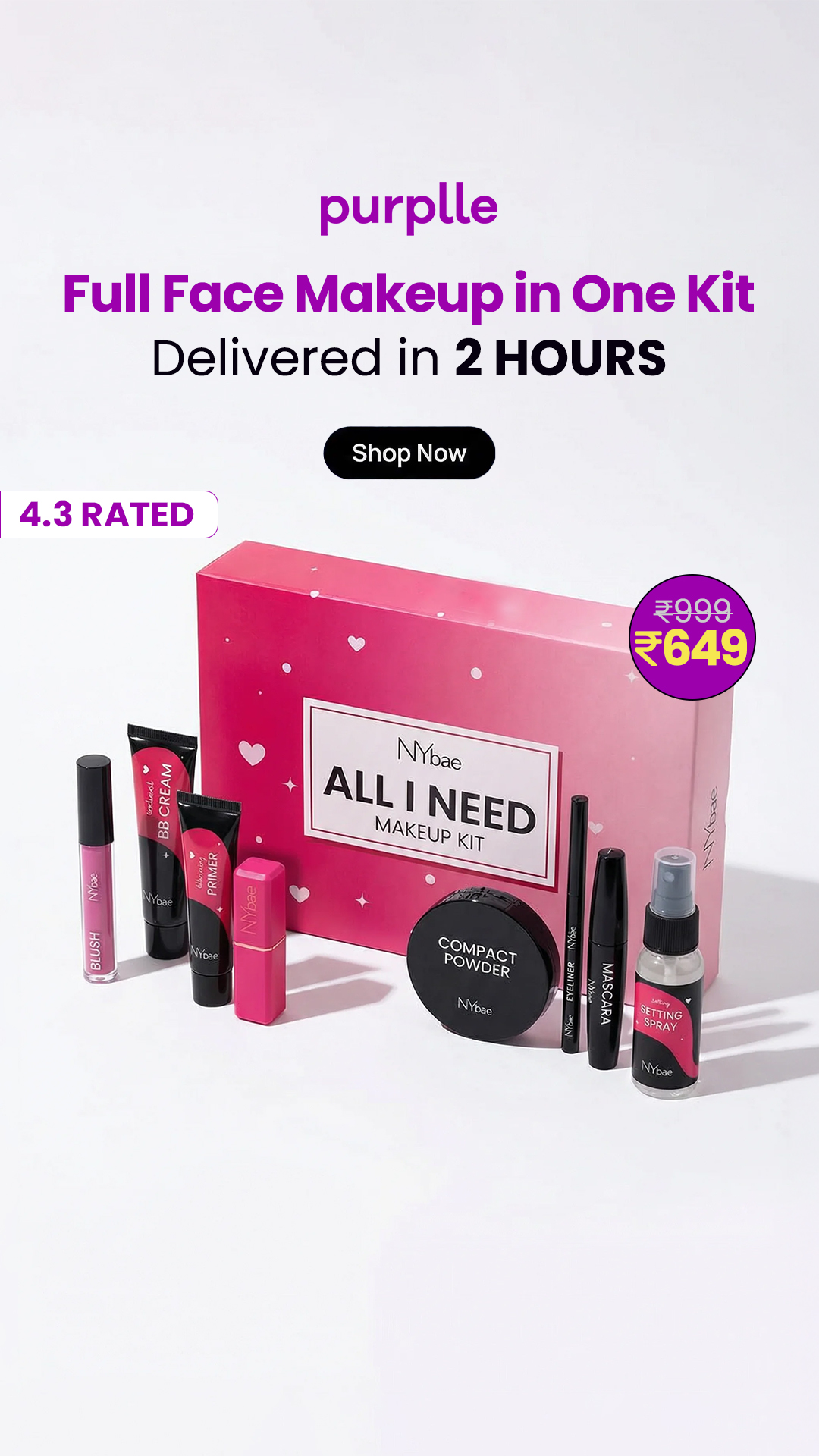 Purplle.com Facebook ad