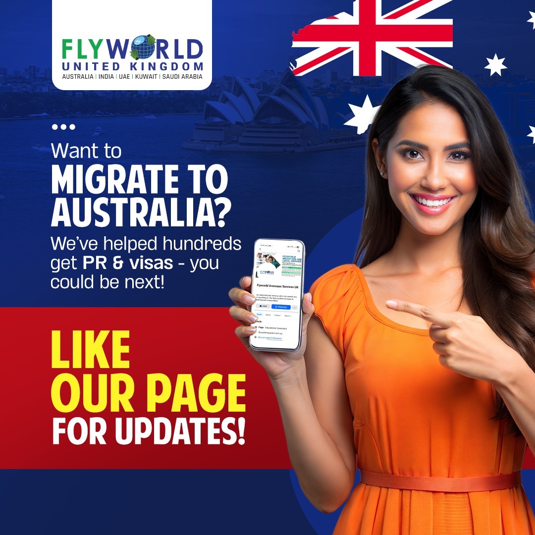 Flyworld Overseas Services UK Facebook ad