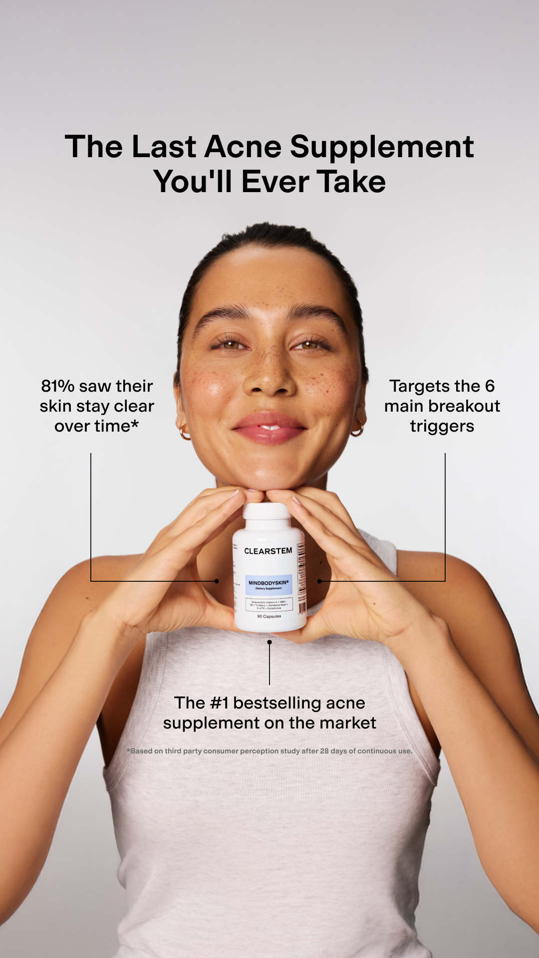 CLEARSTEM Skincare Facebook ad