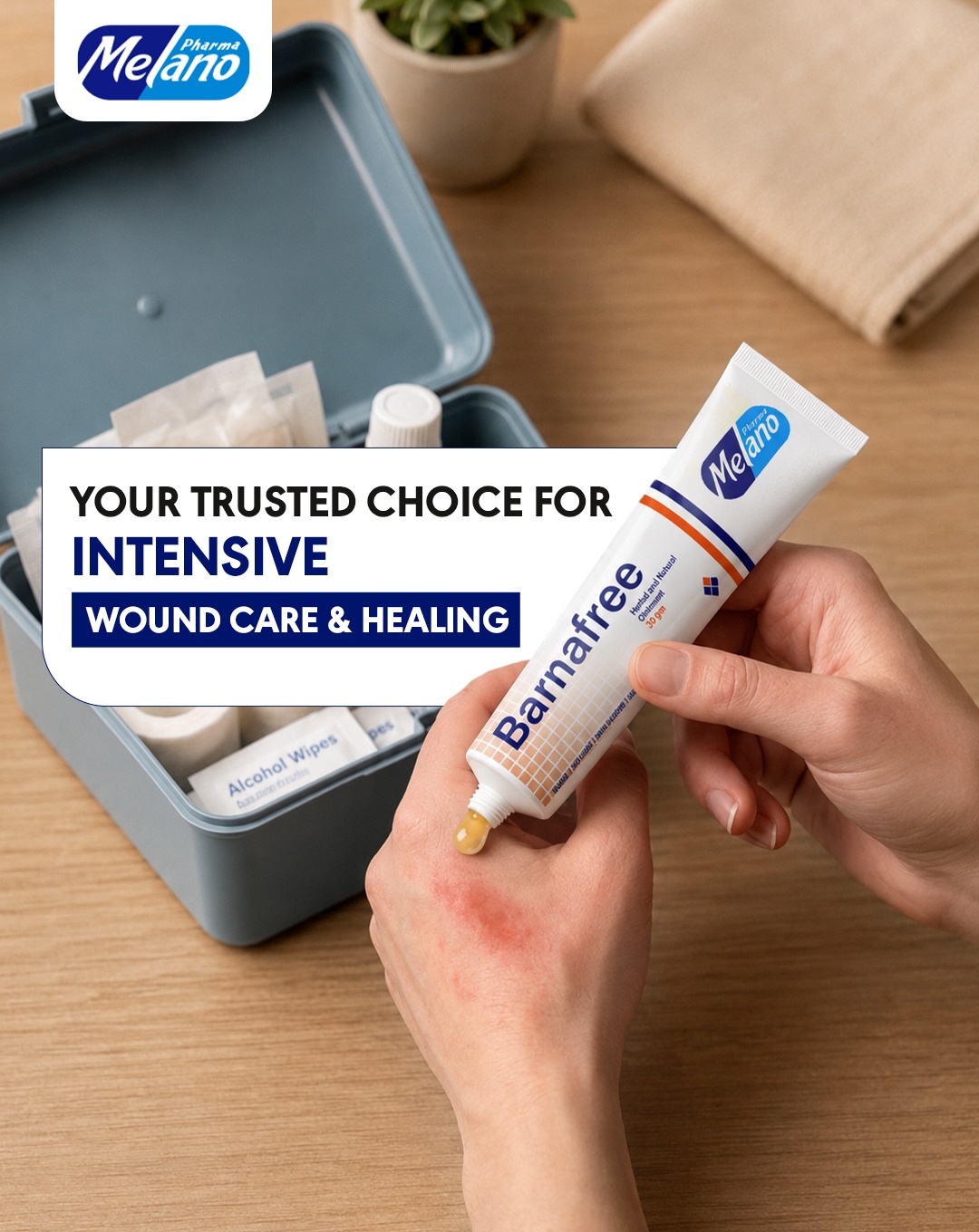 Melano  Pharmaceutical Facebook ad