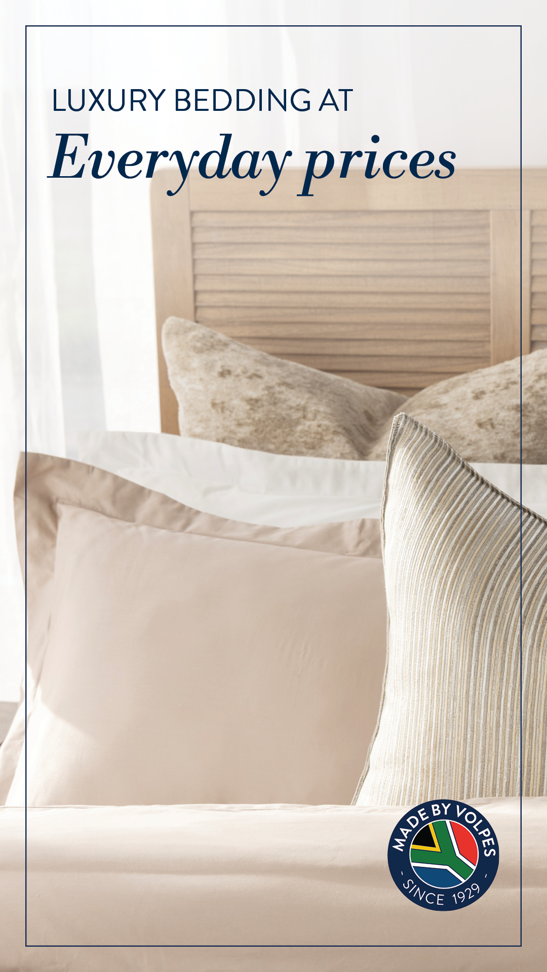 Volpes, The Home Of Linen Facebook ad