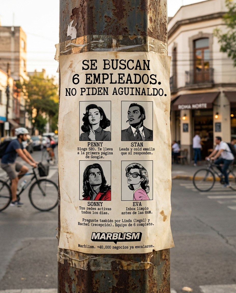 Marblism Facebook ad