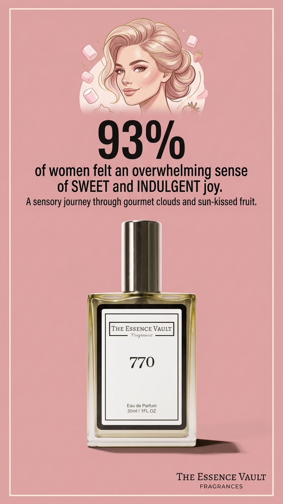 The Essence Vault Facebook ad from Mar 25, 2026