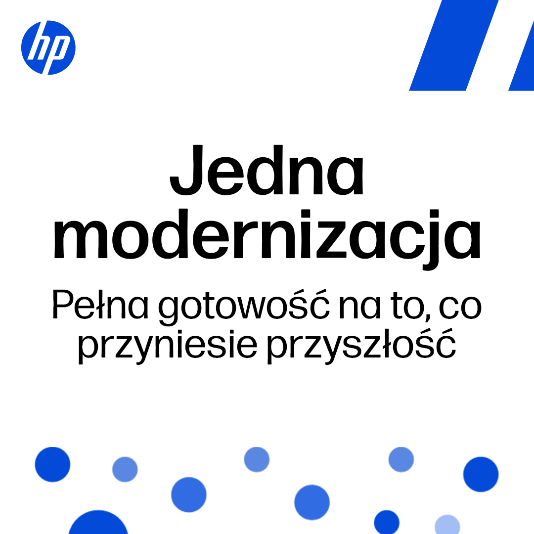 HP Facebook ad: Zwiększenie produktywności i wzmocnienie bezpieczeństwa…