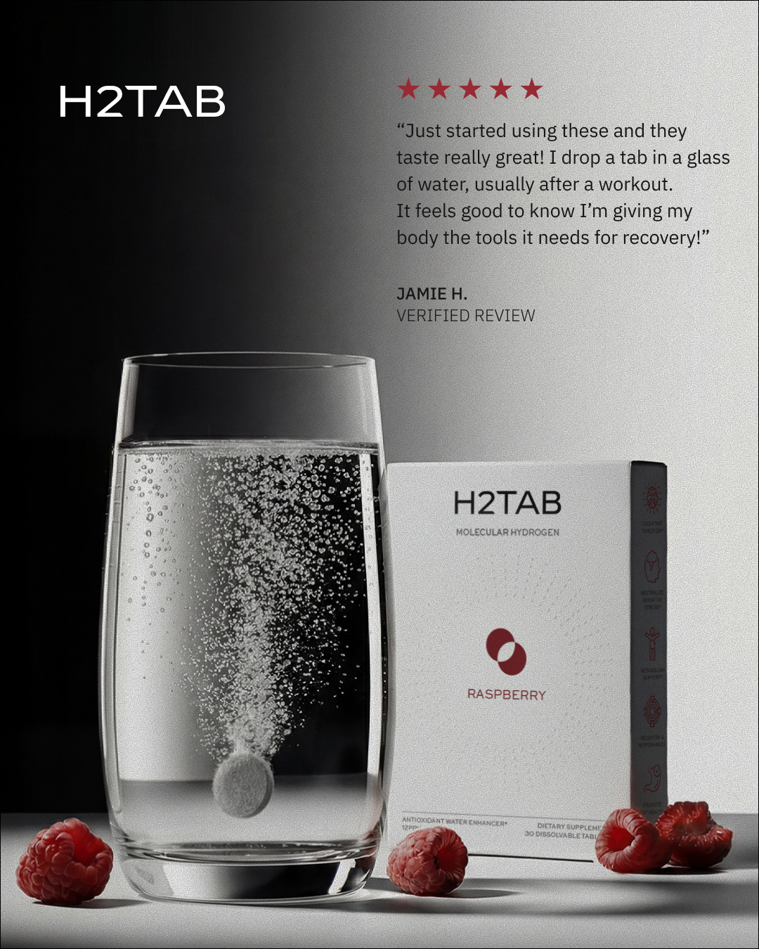 H2Tab Facebook ad
