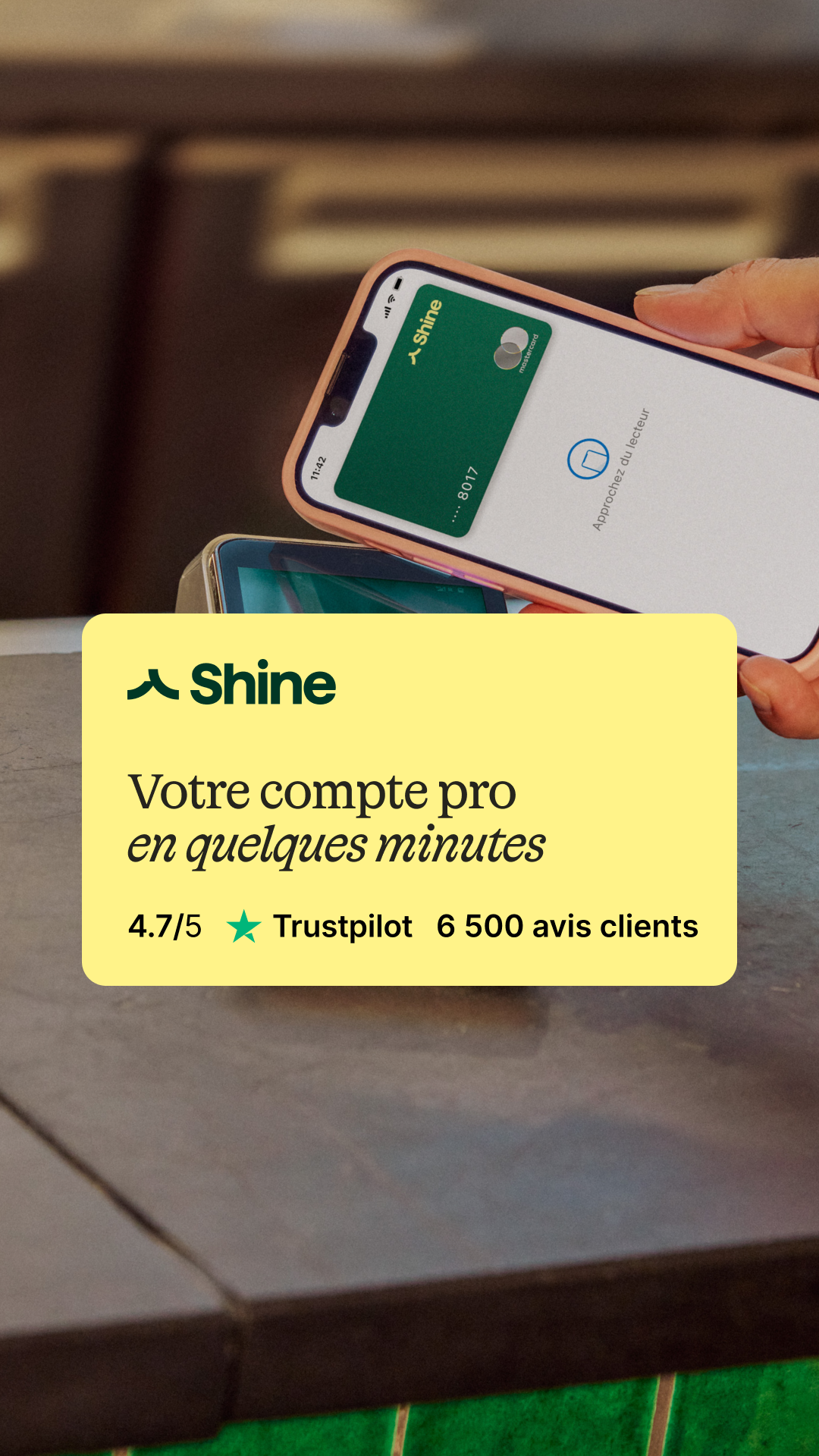 Shine Facebook ad from Mar 31, 2026
