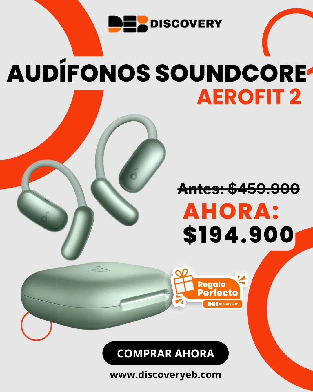 discovery.eb Facebook ad: Solo quedan 5