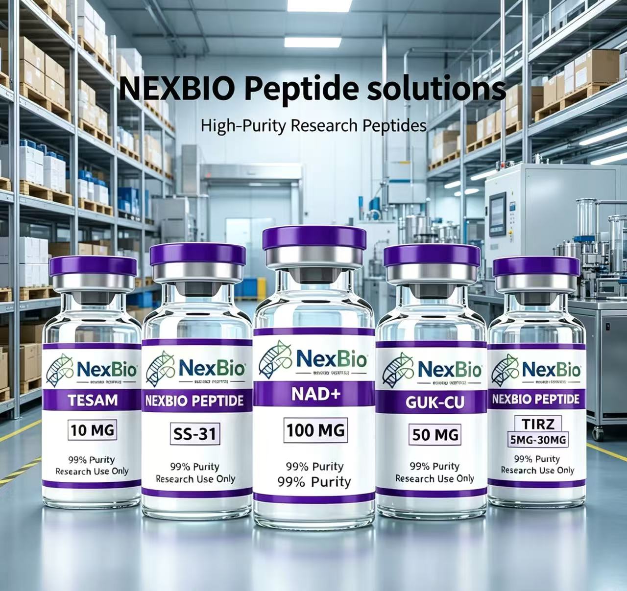 Peptides Online Store Facebook ad from May 2, 2026