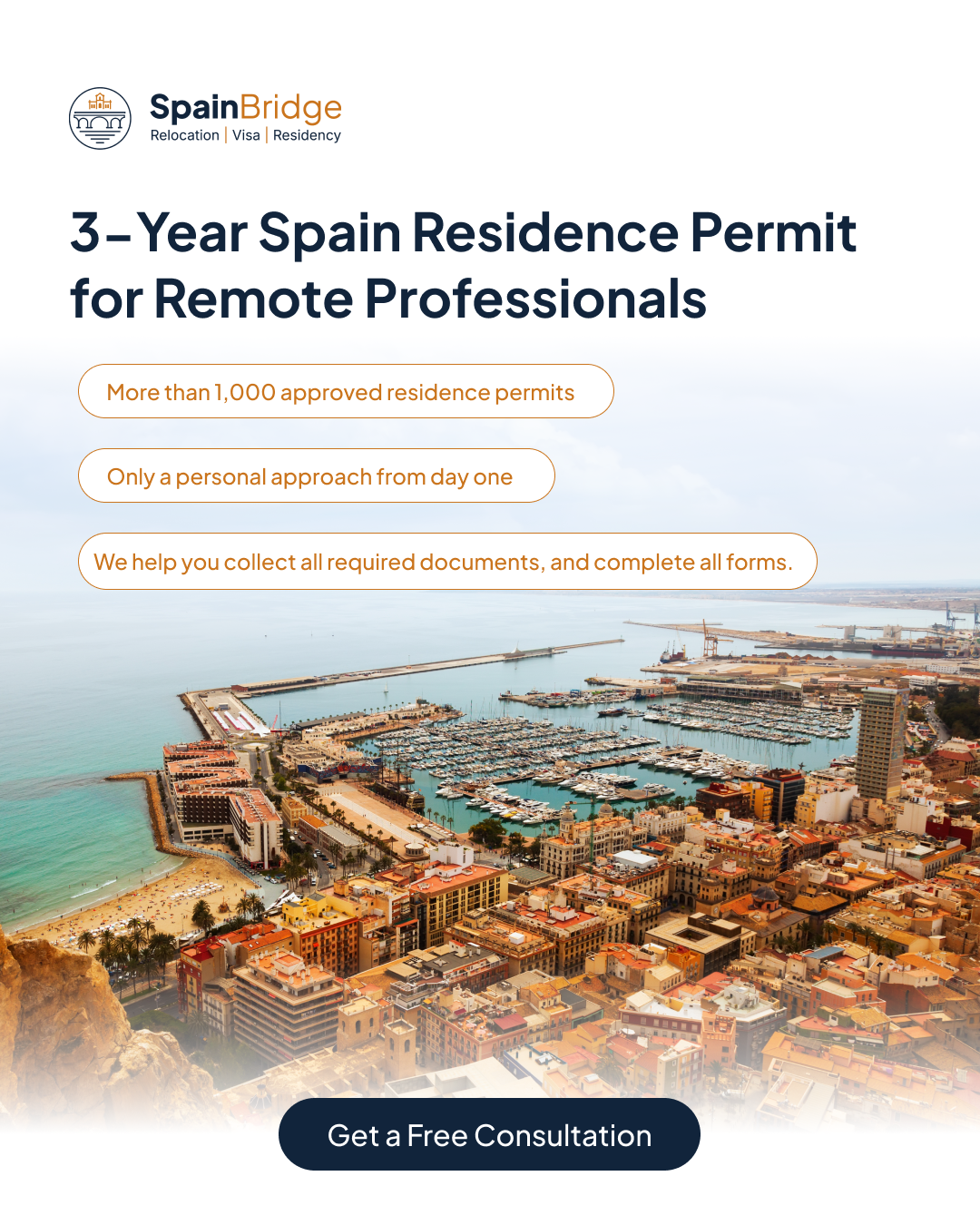 SpainBridge Relocation Facebook ad