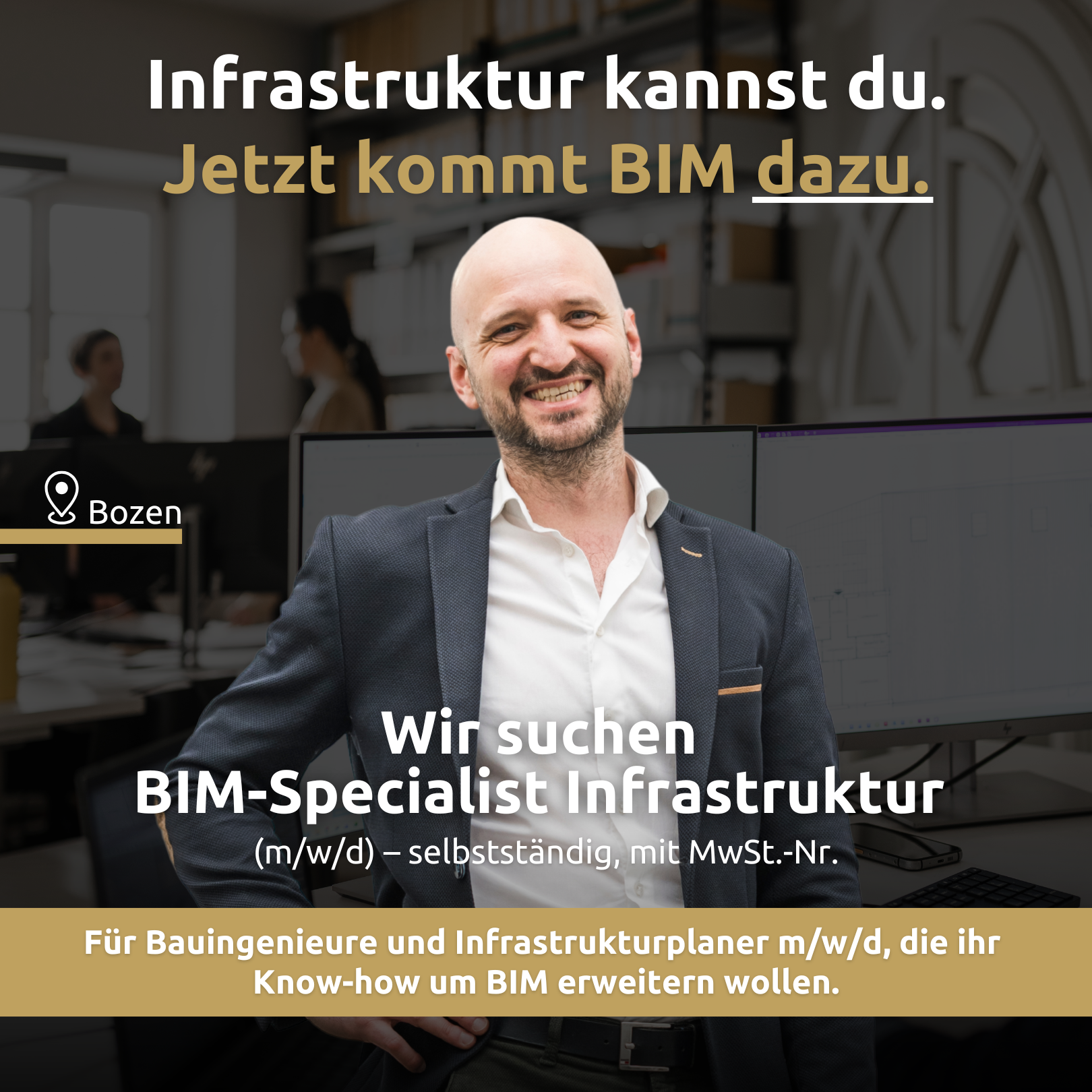 SOLARRAUM Facebook ad: BIM-Specialist Infrastruktur (m/w/d), selbstständig, mit…