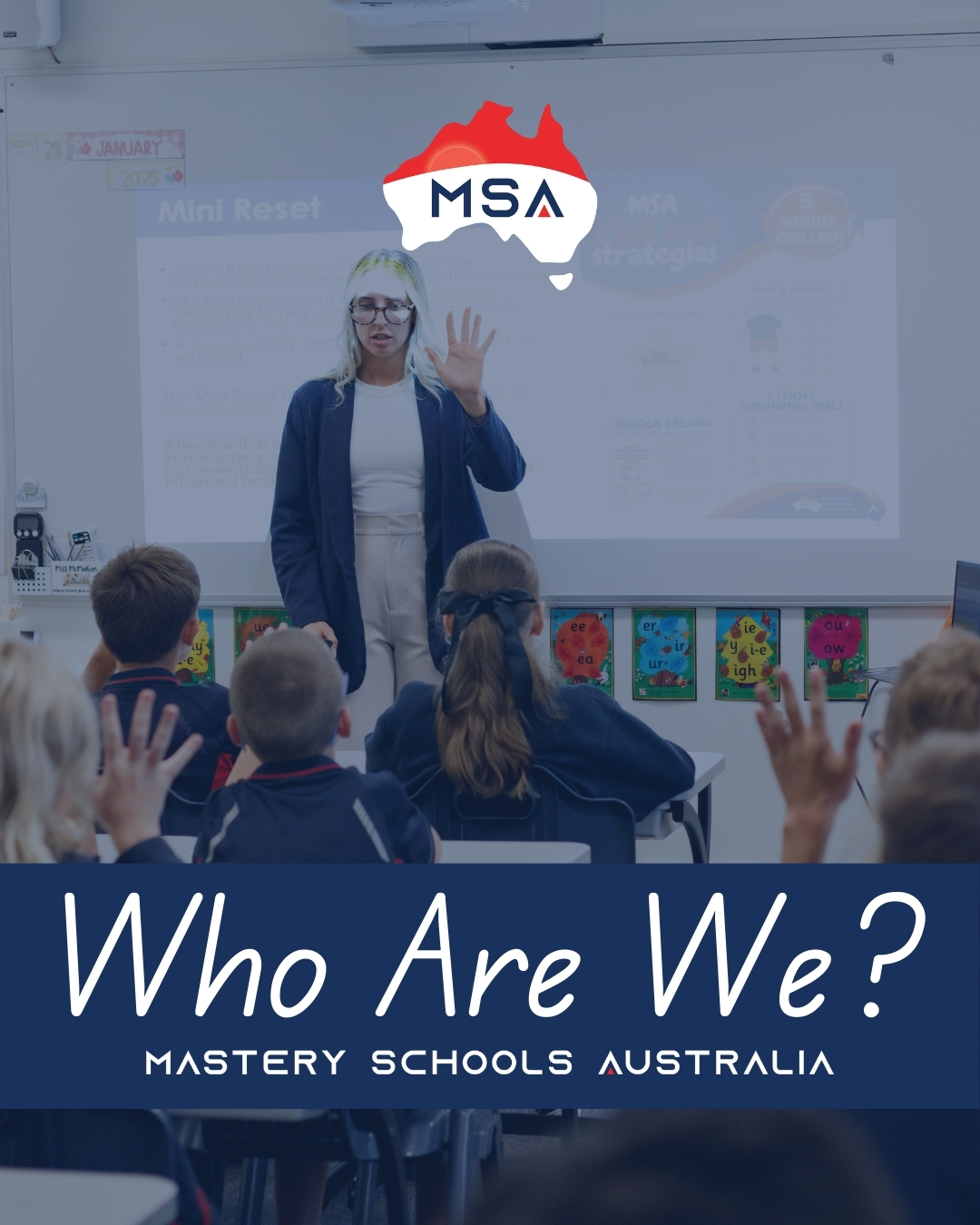 Mastery Schools Australia Facebook ad: Discover MSA Launceston