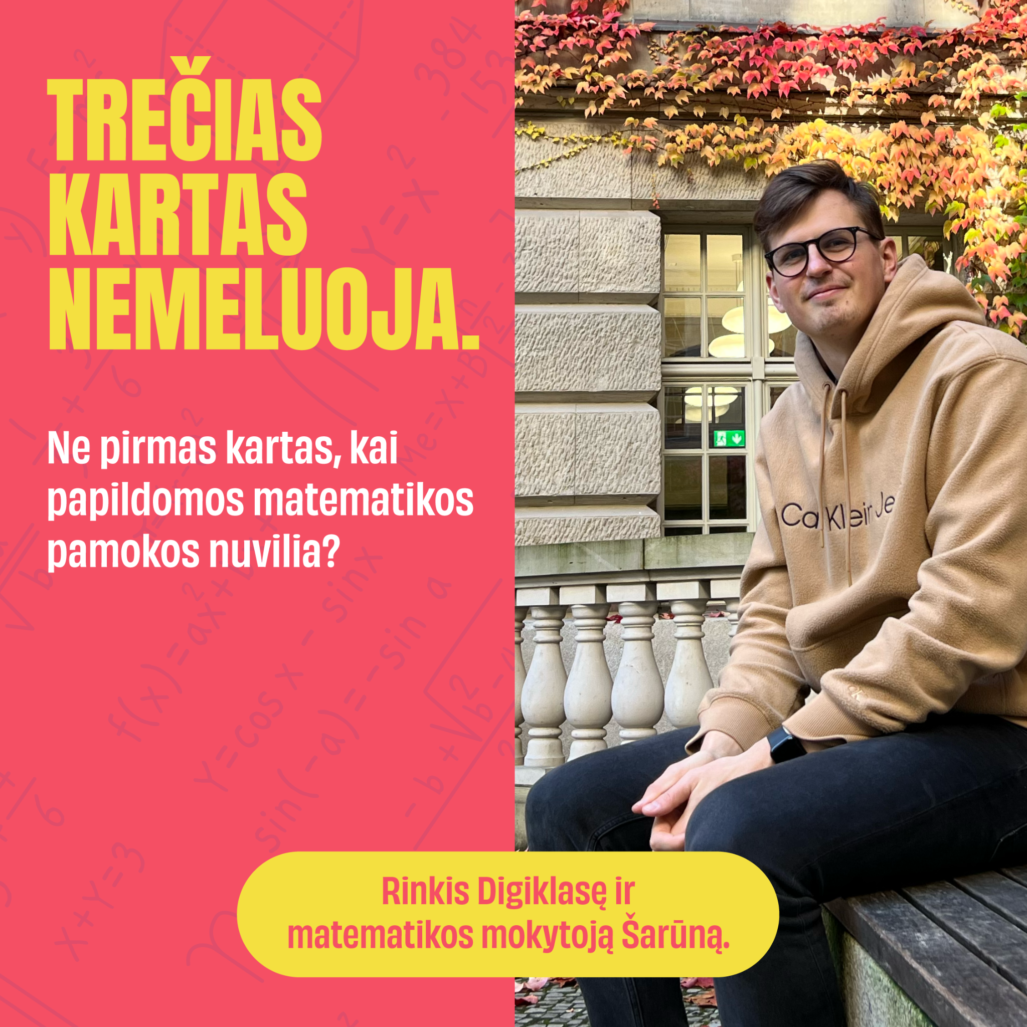 Matematikos Mokytojas Šarūnas Facebook ad