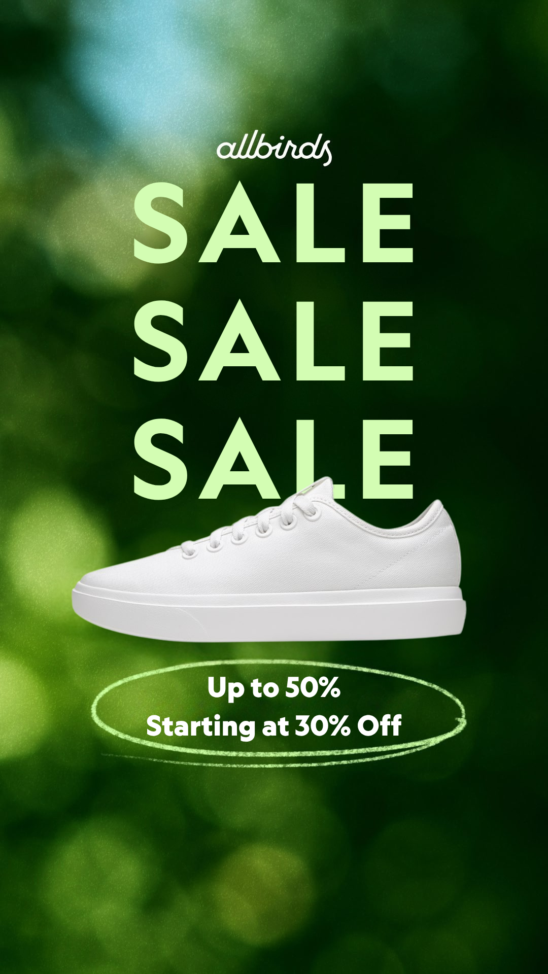 Allbirds Canada Facebook ad