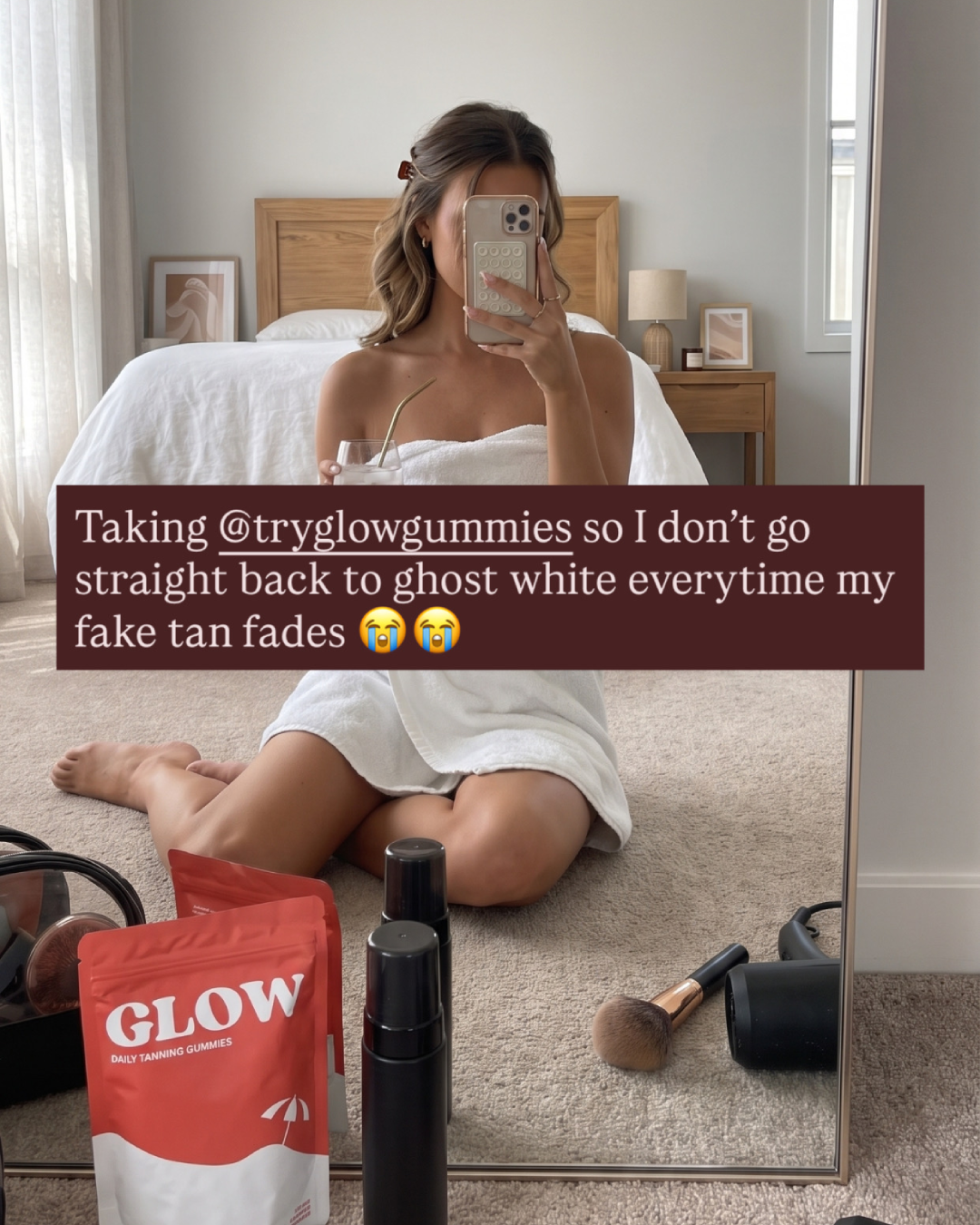 Glow Gummies Facebook ad