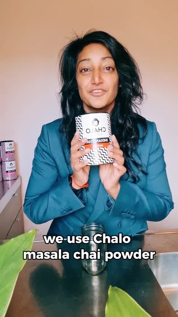 Chalo Facebook ad: Shop Authentic Vegan Chai