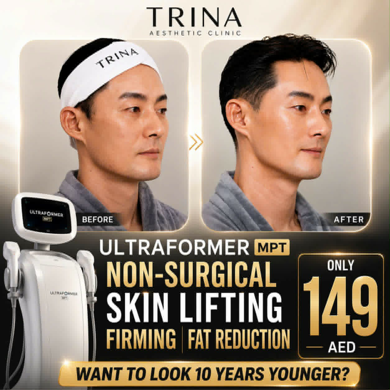 TRINA Beauty Facebook ad